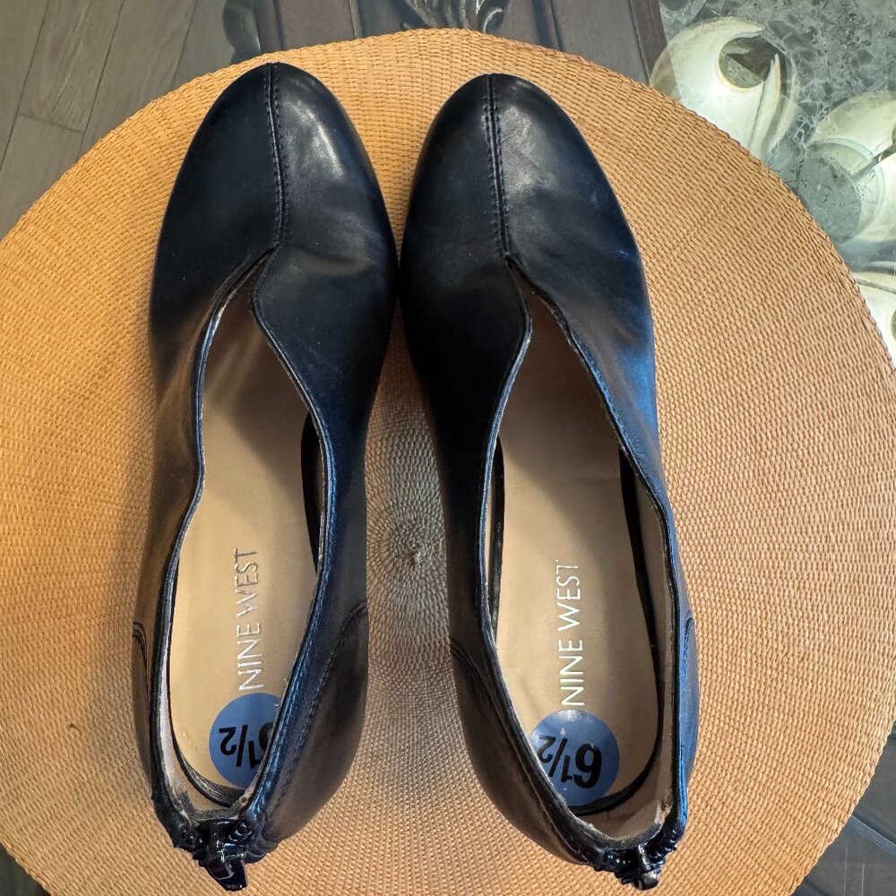 Nine West High Heel Shoes with Back Zipper